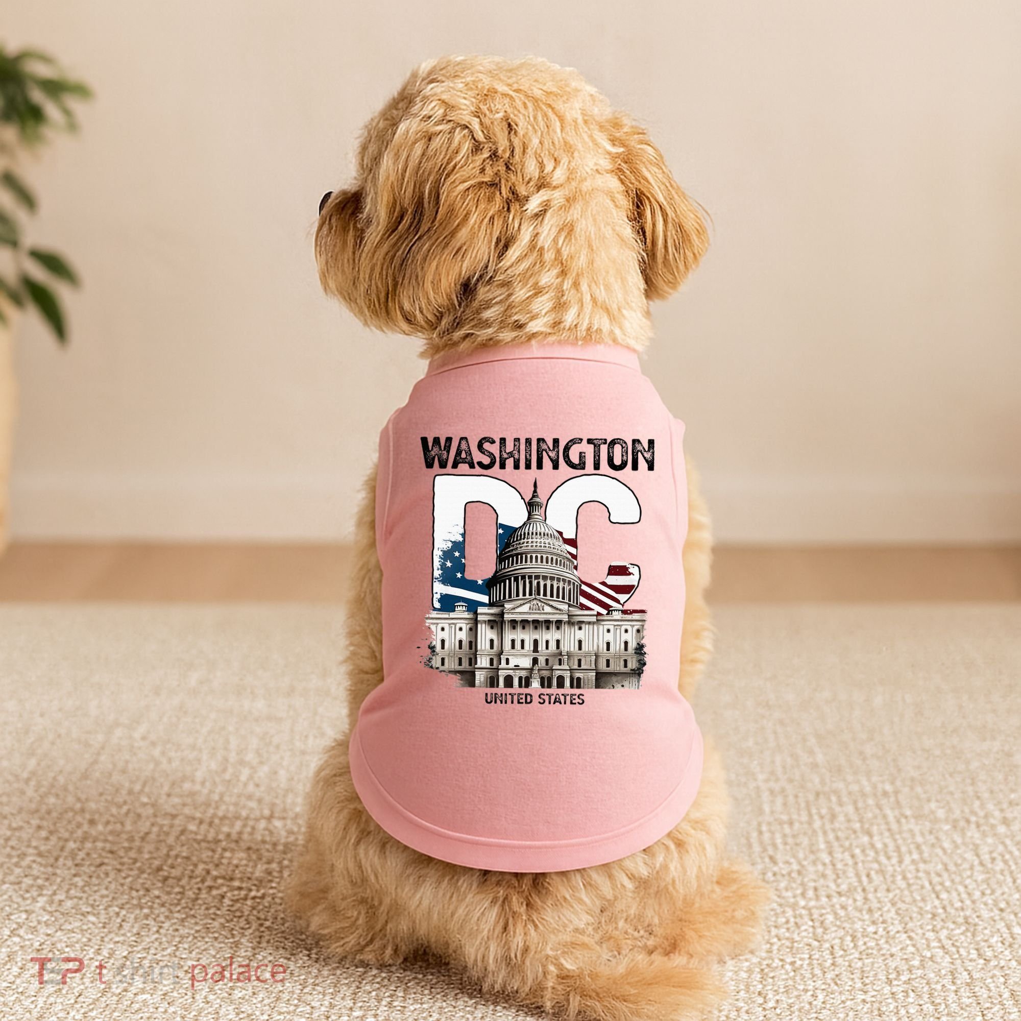 Washington Dc Capitol Hill Usa Souvenirs Gifts Doggie Tank