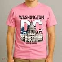Washington Dc Capitol Hill Usa Souvenirs Gifts T-Shirt thumb 3