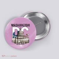 Washington Dc Capitol Hill Usa Souvenirs Gifts Button thumb 0