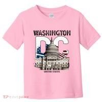 Washington Dc Capitol Hill Usa Souvenirs Gifts Toddler T-Shirt thumb 0