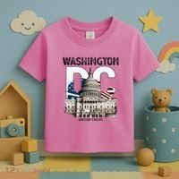 Washington Dc Capitol Hill Usa Souvenirs Gifts Toddler T-Shirt thumb 3