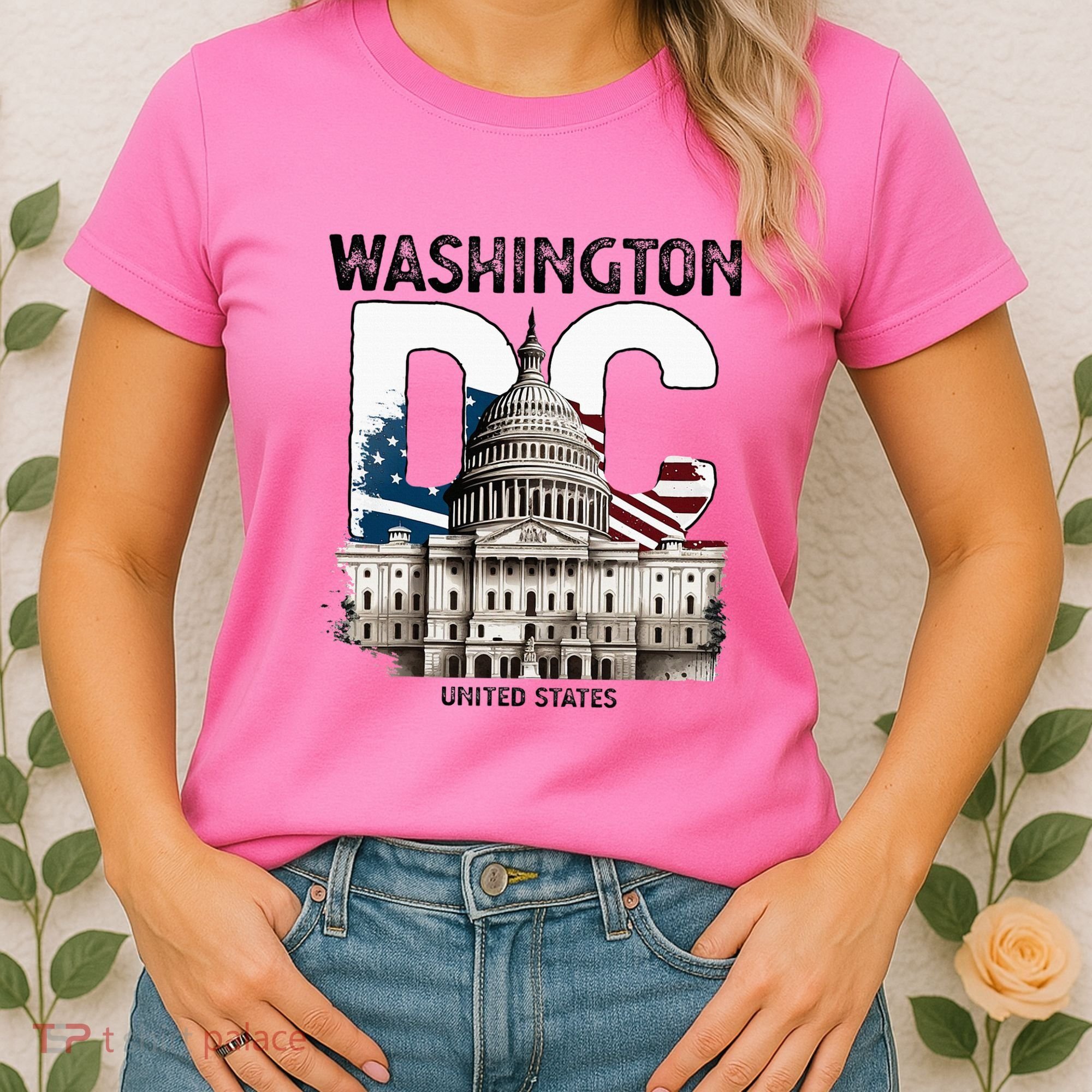 Washington Dc Capitol Hill Usa Souvenirs Gifts Women's T-Shirt