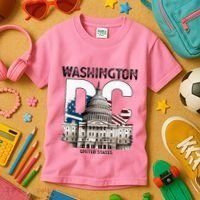 Washington Dc Capitol Hill Usa Souvenirs Gifts Kids T-Shirt thumb 3