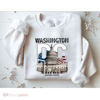 Washington Dc Capitol Hill Usa Souvenirs Gifts Sweatshirt thumb 2