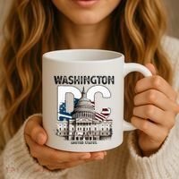 Washington Dc Capitol Hill Usa Souvenirs Gifts Coffee Mug thumb 3