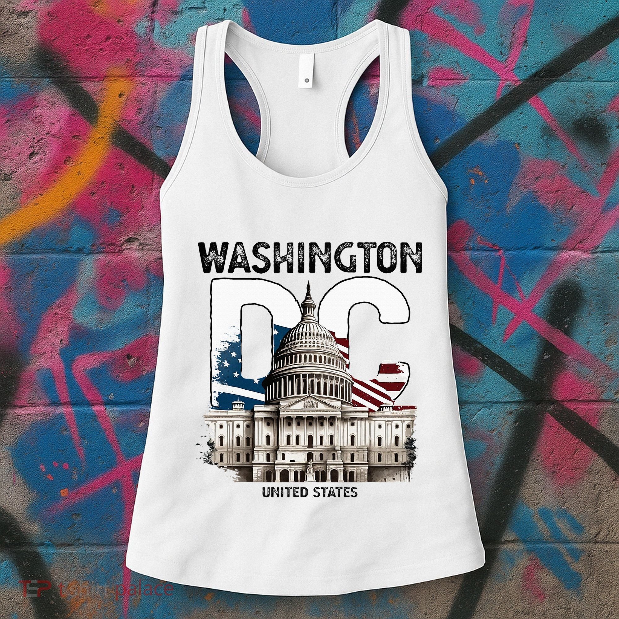 Washington Dc Capitol Hill Usa Souvenirs Gifts Women's Tank Top