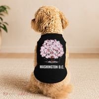 Washington Dc Cherry Blossom Tree Bloom Festival Doggie Tank thumb 2