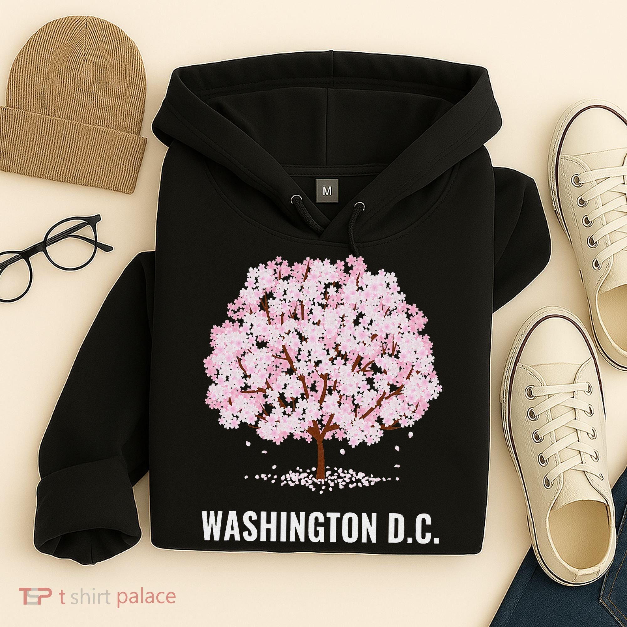 Washington Dc Cherry Blossom Tree Bloom Festival Hoodie