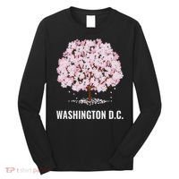 Washington Dc Cherry Blossom Tree Bloom Festival Long Sleeve Shirt thumb 0