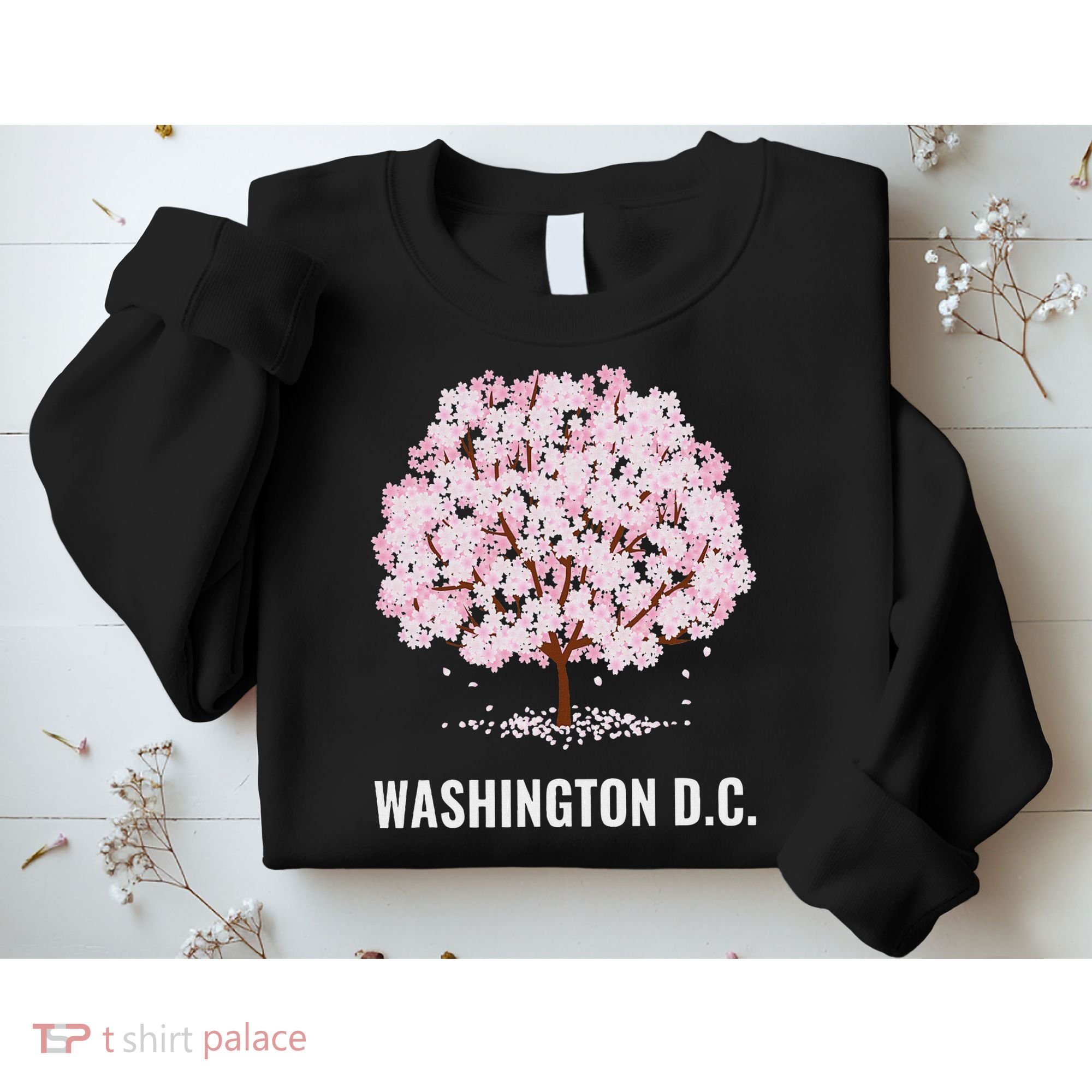 Washington Dc Cherry Blossom Tree Bloom Festival Sweatshirt