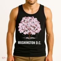 Washington Dc Cherry Blossom Tree Bloom Festival Tank Top thumb 3