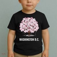 Washington Dc Cherry Blossom Tree Bloom Festival Toddler T-Shirt thumb 2