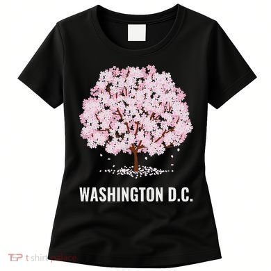 Washington Dc Cherry Blossom Tree Bloom Festival Women's T-Shirt