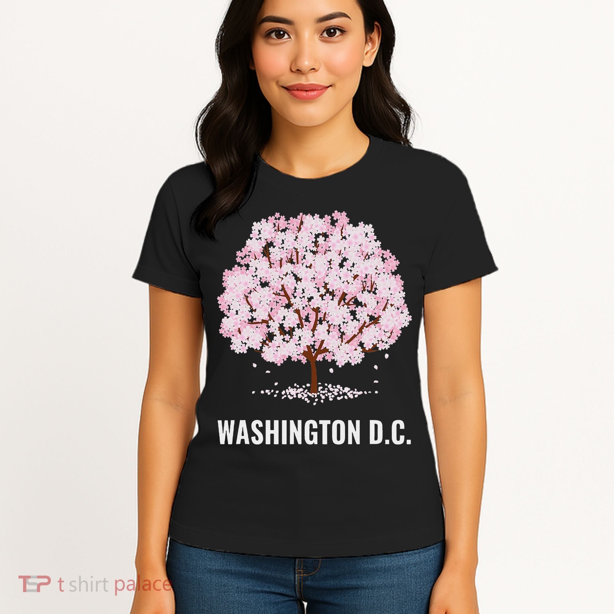 Washington Dc Cherry Blossom Tree Bloom Festival Women's T-Shirt