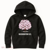 Washington Dc Cherry Blossom Tree Bloom Festival Kids Hoodie thumb 0