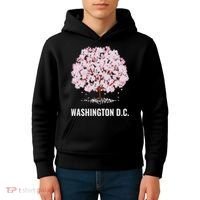 Washington Dc Cherry Blossom Tree Bloom Festival Kids Hoodie thumb 4