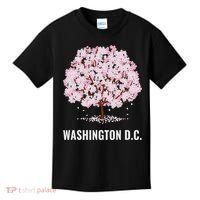 Washington Dc Cherry Blossom Tree Bloom Festival Kids T-Shirt thumb 0