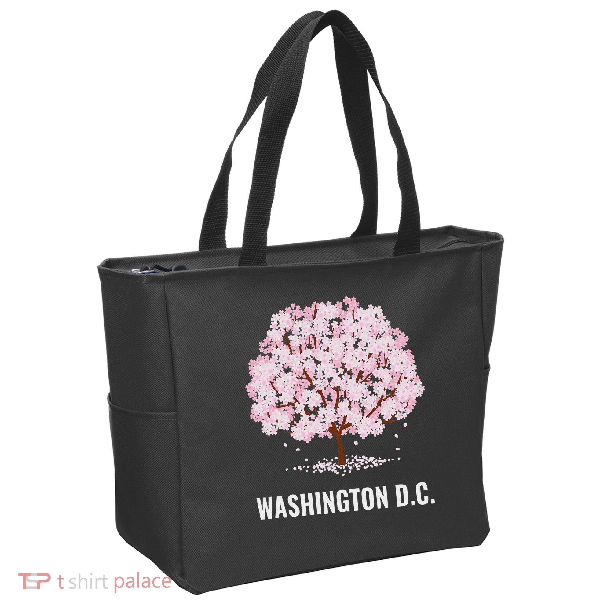Washington Dc Cherry Blossom Tree Bloom Festival Tote Bag
