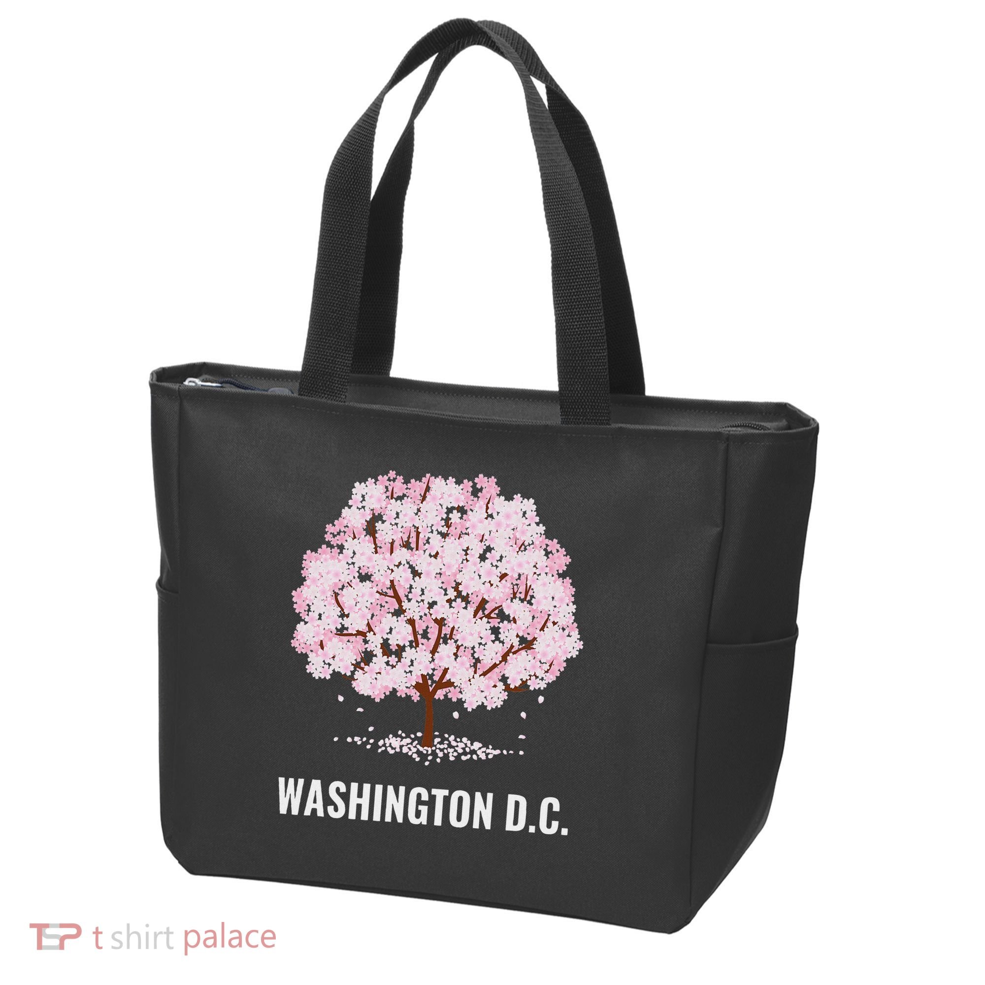Washington Dc Cherry Blossom Tree Bloom Festival Tote Bag