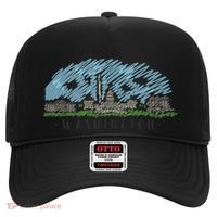 Washington Dc Capital Skyline Silhouette Great Gift Hat thumb 0