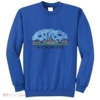 Washington Dc Capital Skyline Silhouette Great Gift Sweatshirt thumb 0