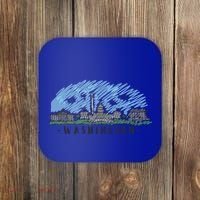 Washington Dc Capital Skyline Silhouette Great Gift Coaster thumb 0