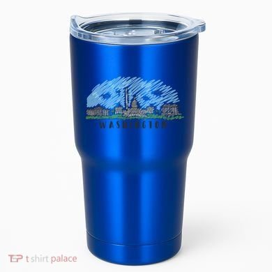 Washington Dc Capital Skyline Silhouette Great Gift Tumbler