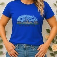 Washington Dc Capital Skyline Silhouette Great Gift Women's T-Shirt thumb 2