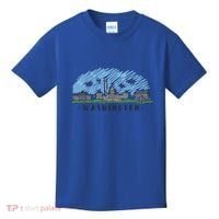 Washington Dc Capital Skyline Silhouette Great Gift Kids T-Shirt thumb 0