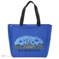Washington Dc Capital Skyline Silhouette Great Gift Tote Bag thumb 0