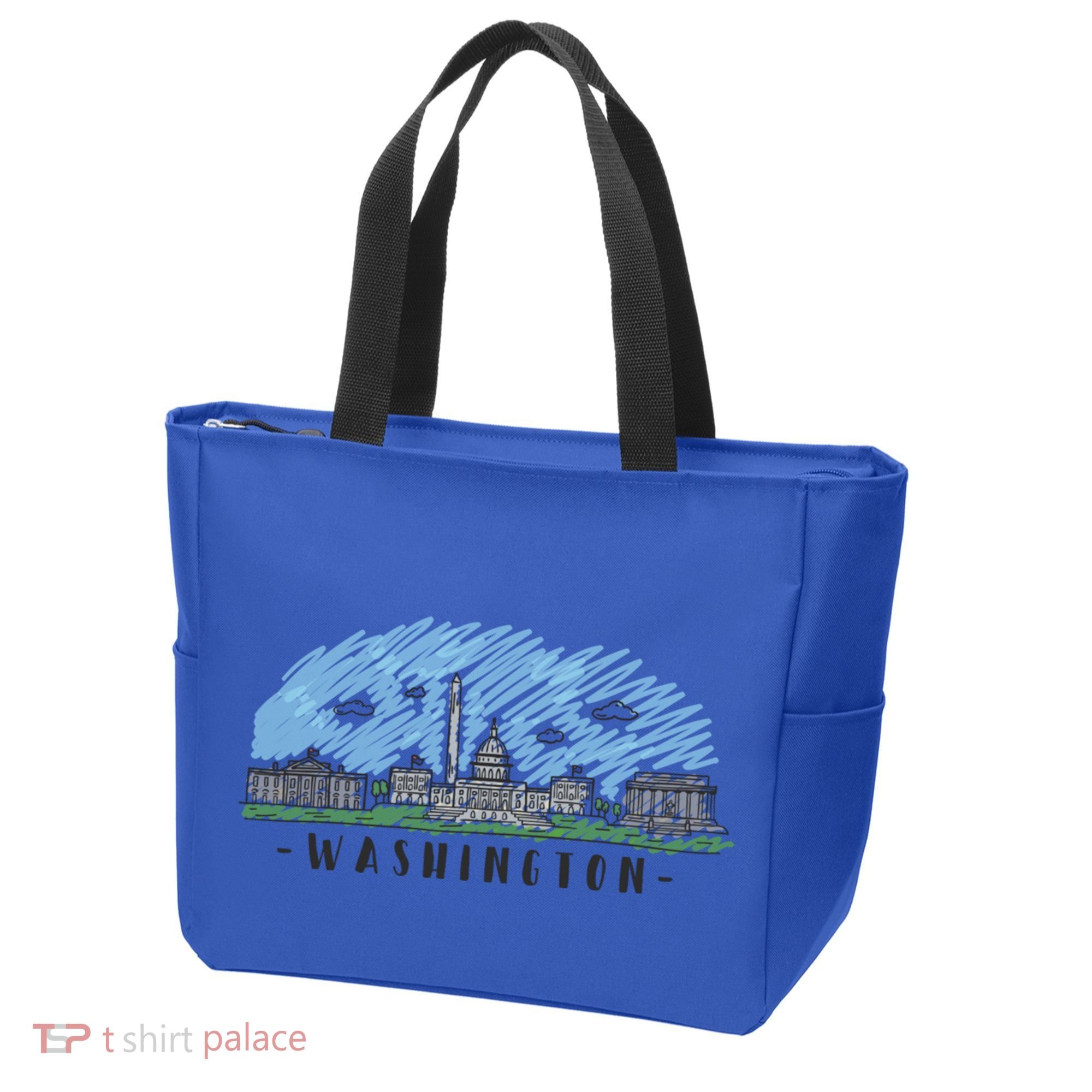 Washington Dc Capital Skyline Silhouette Great Gift Tote Bag