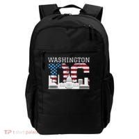 Washington Dc Capitol Hill Usa Flag Souvenir Great Gift Backpack thumb 0