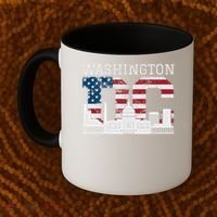 Washington Dc Capitol Hill Usa Flag Souvenir Great Gift Coffee Mug thumb 2