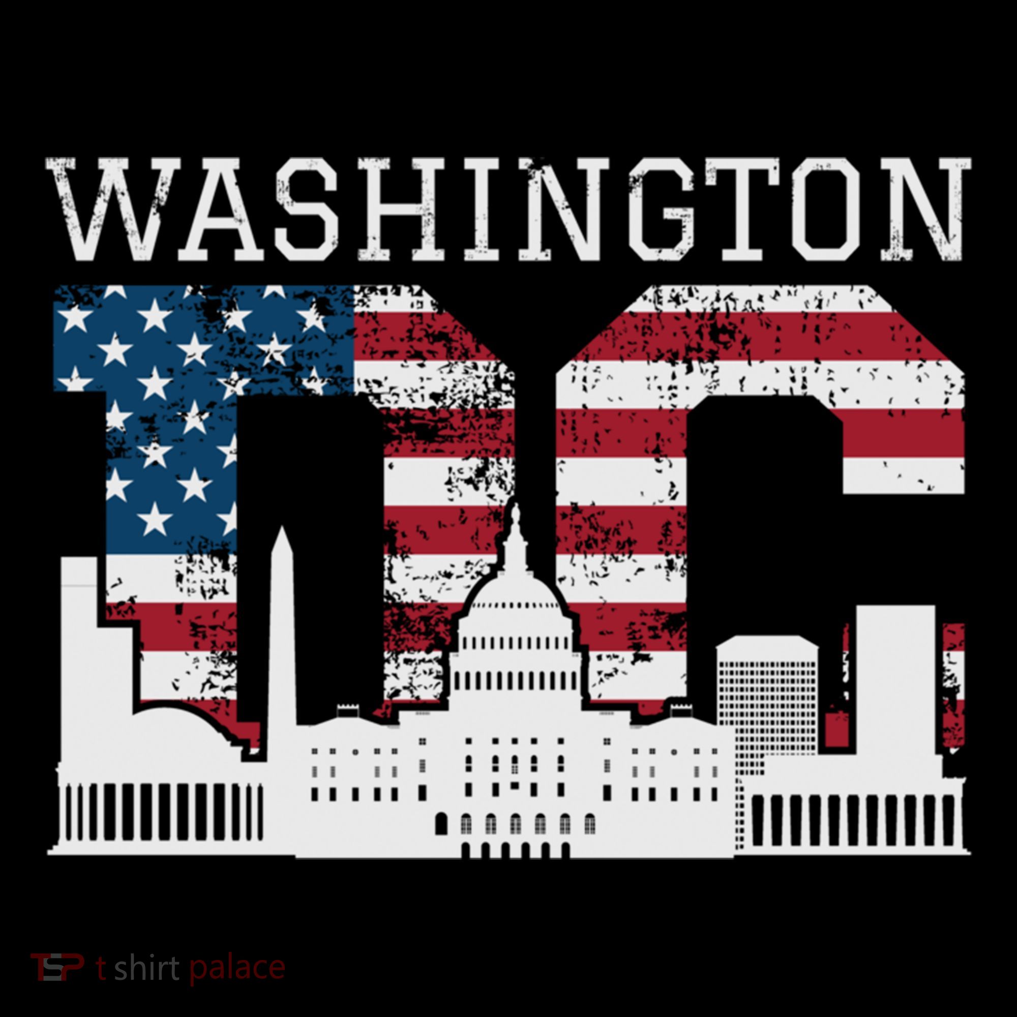 Washington Dc Capitol Hill Usa Flag Souvenir Great Gift Coffee Mug