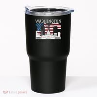 Washington Dc Capitol Hill Usa Flag Souvenir Great Gift Tumbler thumb 0