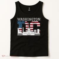 Washington Dc Capitol Hill Usa Flag Souvenir Great Gift Tank Top thumb 2
