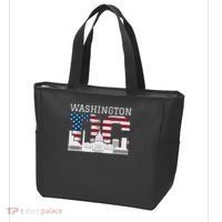 Washington Dc Capitol Hill Usa Flag Souvenir Great Gift Tote Bag thumb 3