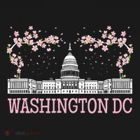 Washington DC Cherry Blossom Monument Pajama Set thumb 2