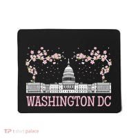 Washington DC Cherry Blossom Monument Mousepad thumb 0