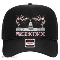 Washington DC Cherry Blossom Monument Hat thumb 0