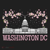 Washington DC Cherry Blossom Monument Hat thumb 2