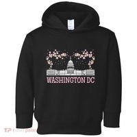 Washington DC Cherry Blossom Monument Toddler Hoodie thumb 0