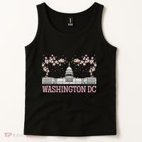 Washington DC Cherry Blossom Monument Tank Top thumb 2