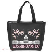 Washington DC Cherry Blossom Monument Tote Bag thumb 0