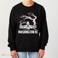 Washington Dc Cherry Blossom Capitol Hill Usa Souvenir Women's Sweatshirt thumb 0