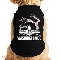 Washington Dc Cherry Blossom Capitol Hill Usa Souvenir Doggie Tank thumb 0