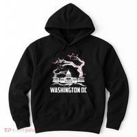 Washington Dc Cherry Blossom Capitol Hill Usa Souvenir Hoodie thumb 0
