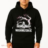 Washington Dc Cherry Blossom Capitol Hill Usa Souvenir Hoodie thumb 2