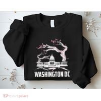Washington Dc Cherry Blossom Capitol Hill Usa Souvenir Sweatshirt thumb 2