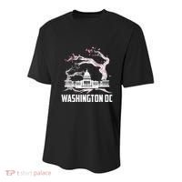 Washington Dc Cherry Blossom Capitol Hill Usa Souvenir Youth Performance Sprint T-Shirt thumb 0